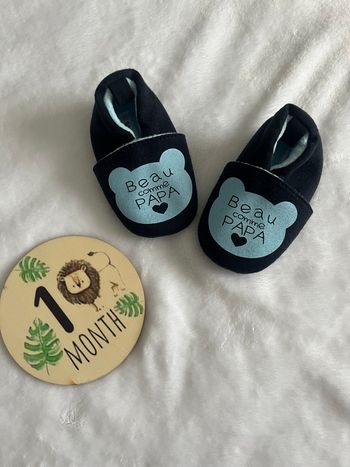 Chaussons bébé taille 16 Boîte à Malices