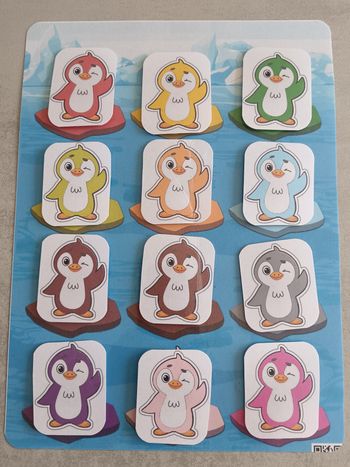 Fiche d'activité les pingouins