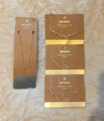 Bijoux Acier Inoxydable - LIRE annonce  !