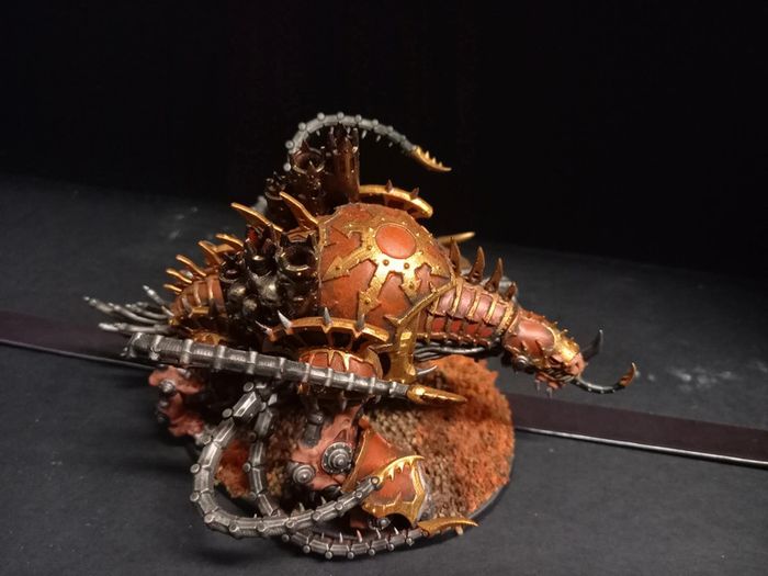 3 ferrocerberus ferrocentaurus chaos space marines well painted warhammer - photo numéro 3