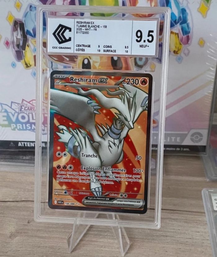 Reshiram Ex 158/086 CCC 9.5