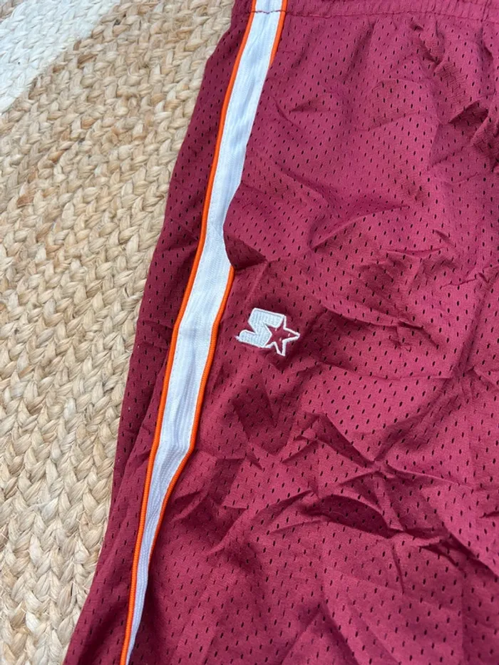 Short Homme Starter Bordeaux et Blanc Taille XL | Très Bon État #BS1909 - photo numéro 3
