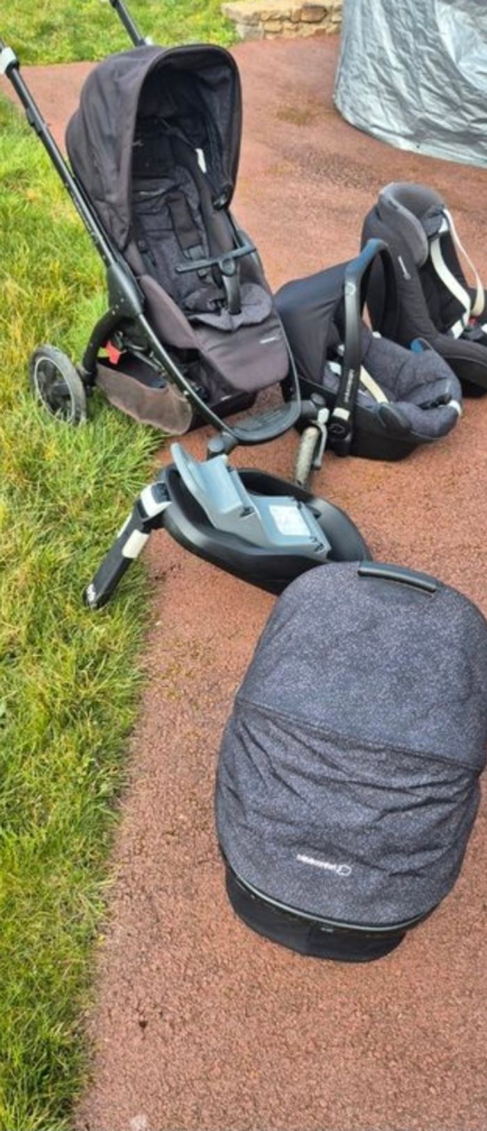 Poussette TRIO + base ISOFIX et siège AUTO - photo numéro 2