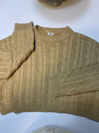Pull marron clair