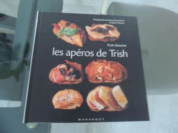 Livre de cuisine "les apéros de Trish"