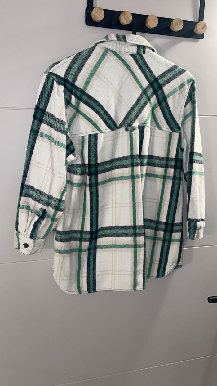 Chemise Zara à carreaux rayés – Taille 140 (10 ans) - photo numéro 3