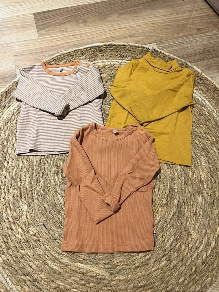 Lot sous pull  longue fille
