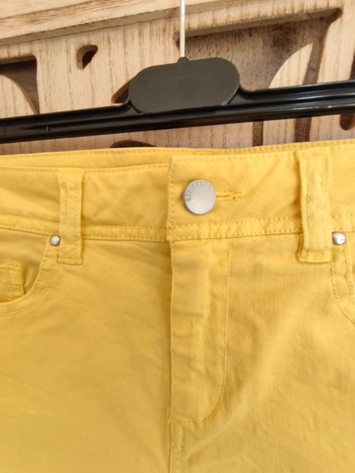 Short en jean T 40 United Colors Of Beneton - photo numéro 8