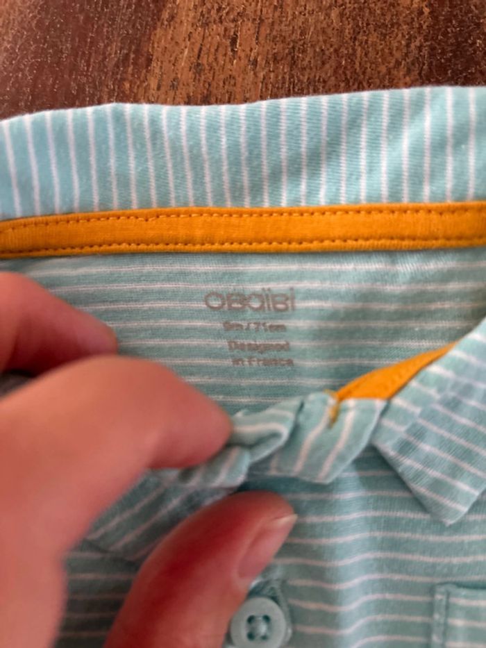 Lot de 6 polos 9 mois - photo numéro 3