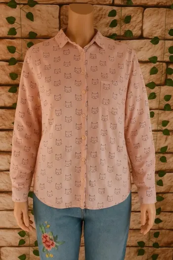🌸Chemise Petits Chats 🌸Kiabi 🌸Taille 40🌸