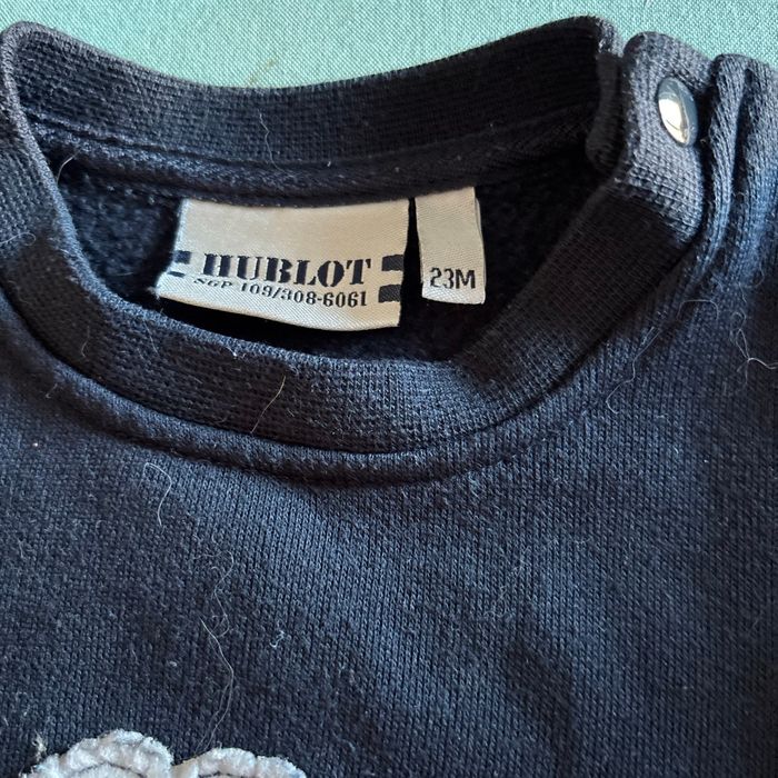 Vends sweat hublot 23 mois très bon état - photo numéro 3