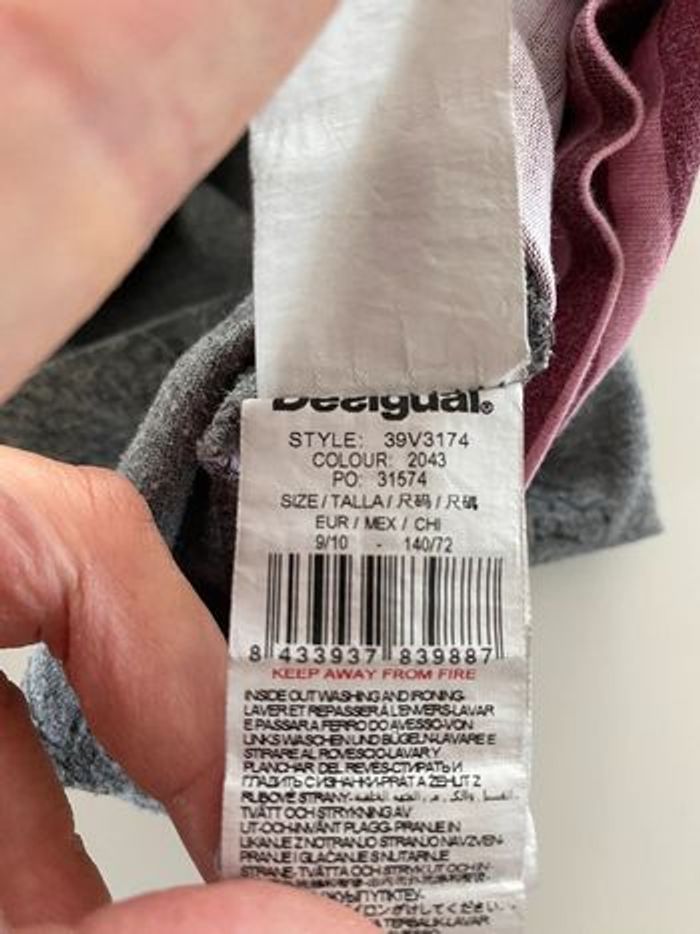 Robe ML Desigual 10 ans - photo numéro 4