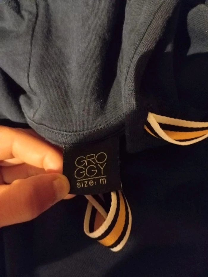 Pull a capuche manche longue Groggy taille M - photo numéro 5