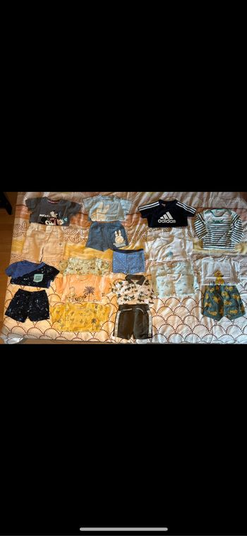 Lots de vêtements garçons 6-9 mois