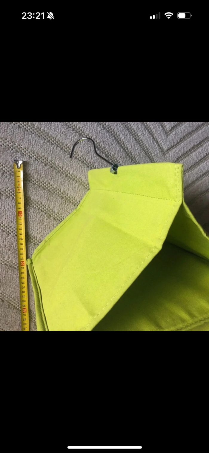 Étagère en tissu rigide pendre - photo numéro 2