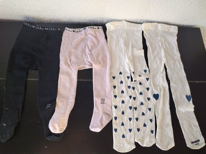 Lot collant fille 19 / 22