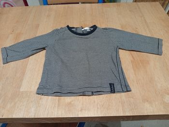 Tee-Shirt Manches Longues Kitchoun Garçon 9 Mois 