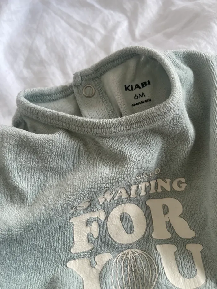 Lot de 2 pyjamas dors bien 6 mois - photo numéro 2