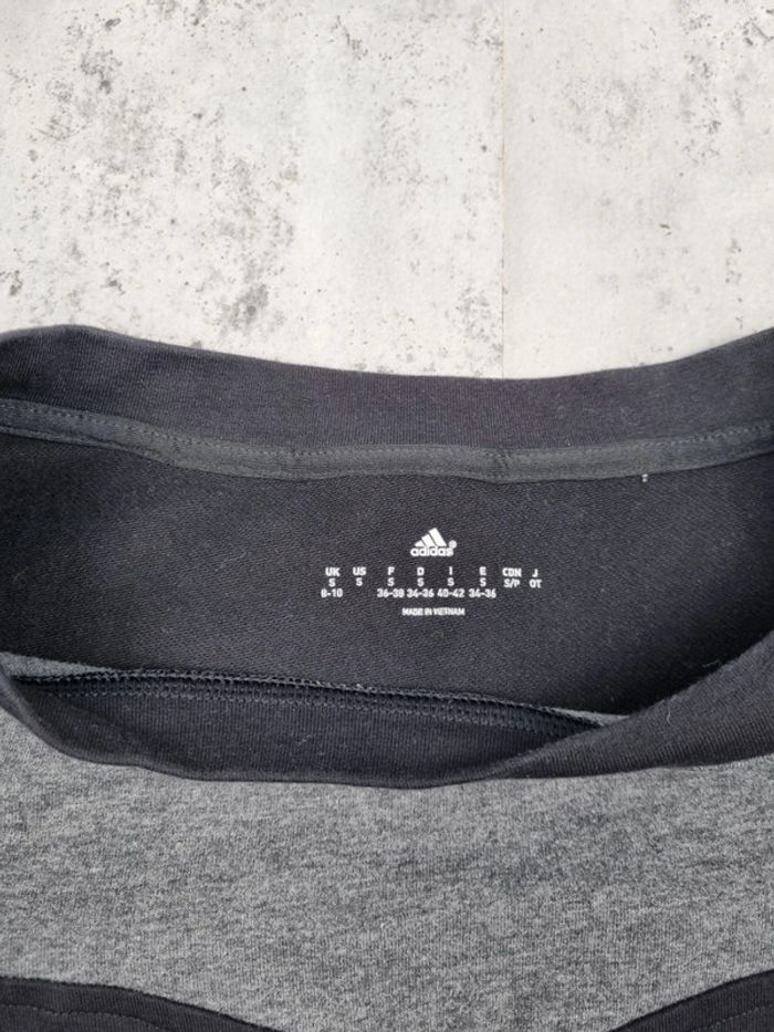 Sweat Adidas noir – Taille S Femme (mesures en photos) - photo numéro 7