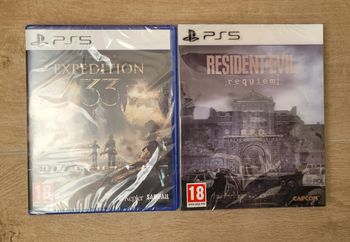 Jeux Clair Obscur Expédition 33 + Resident evil requiem édition Lenticulaire 🇫🇷