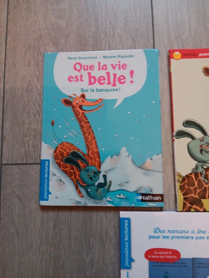 Lot de 3 livres Premières lectures Nathan - photo numéro 4
