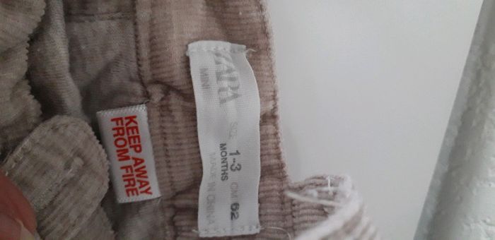 Salopette velours 1 mois - photo numéro 6