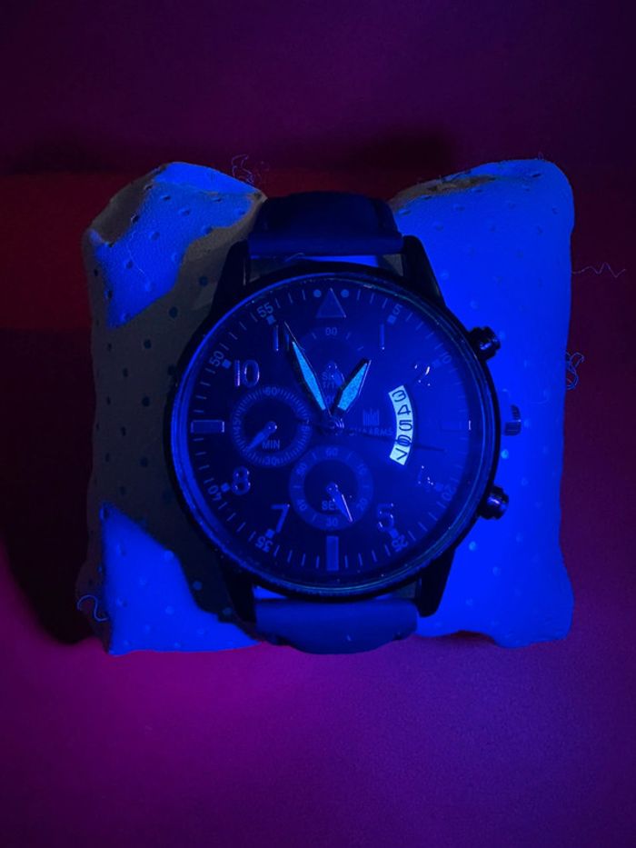 Montre À Quartz Classique Pour Homme avec date, bracelet personnalisable - photo numéro 4
