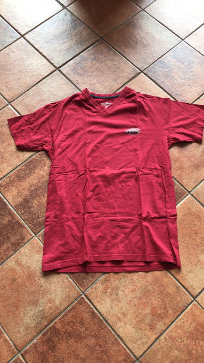 T shirt Bordeaux de nuit