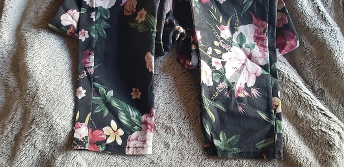 Pantalon été fleuri taille s - photo numéro 12