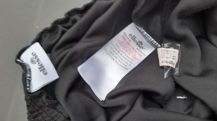 PANTALON DE JOGGING NOIR "ELLESSE" - TAILLE XS - n°01 - photo numéro 6