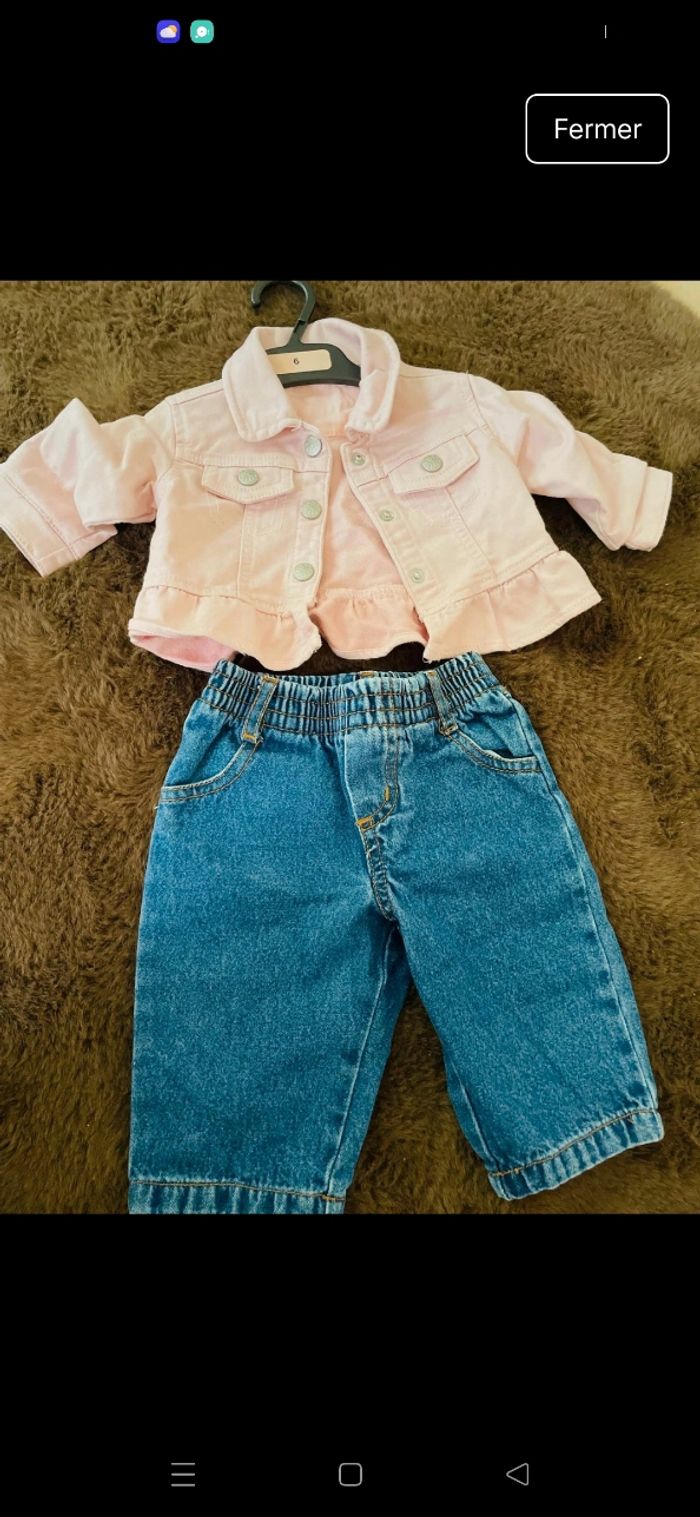 Ensemble bébé fille