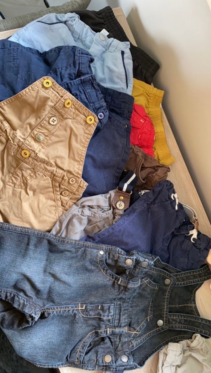 Lot de pantalons/shorts