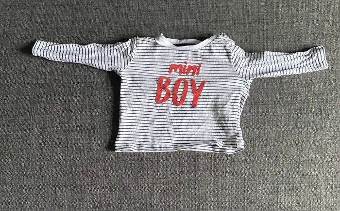 Haut à rayures « mini boy »
