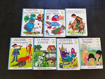 Édition des deux coqs d’or Contes livres anciens 1965