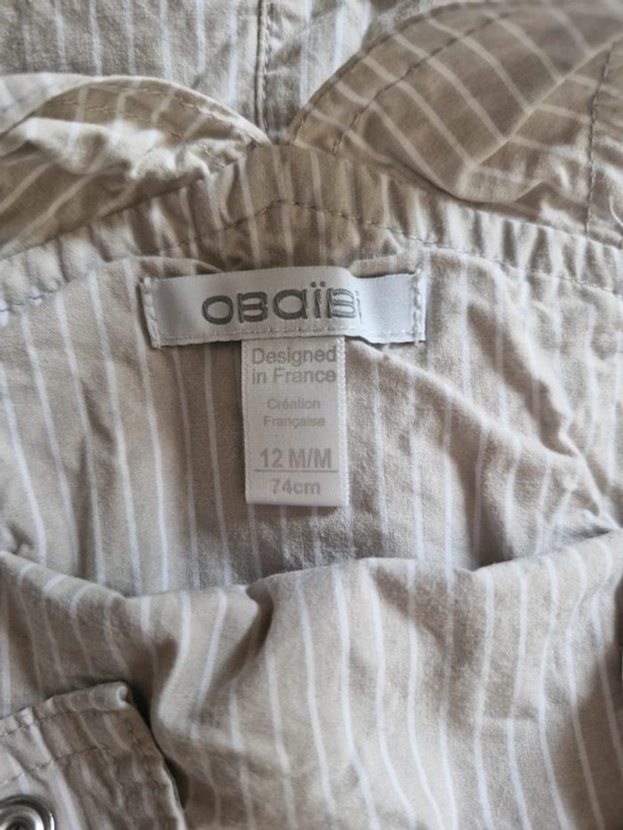 Short salopette Okaidi 1 an - photo numéro 2