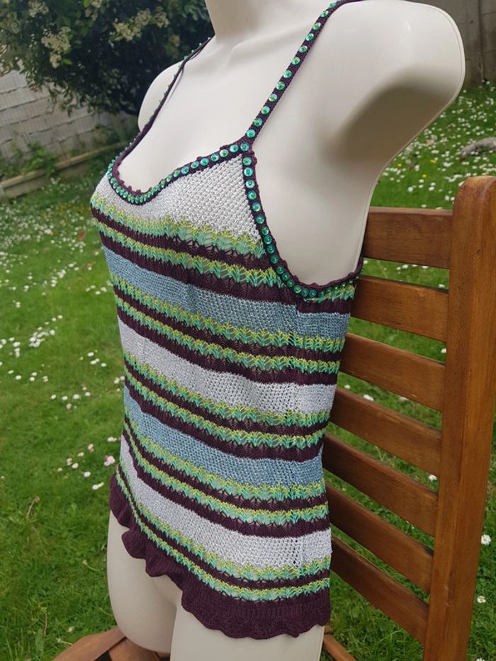 Duo Top et Gilet Crochets - photo numéro 12