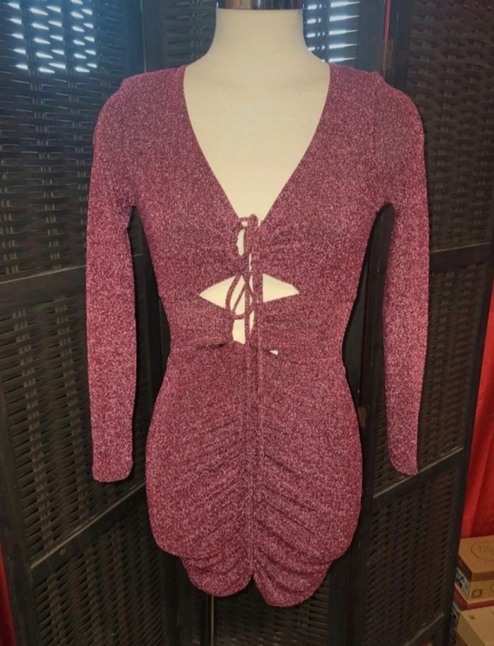 Magnifique robe pailletée Bershka 38