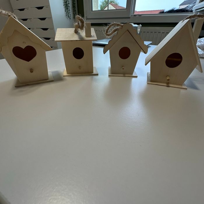 Lot 4 minis maisons