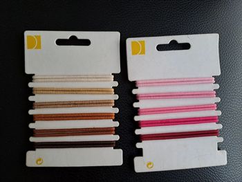 Élastiques multicolores
