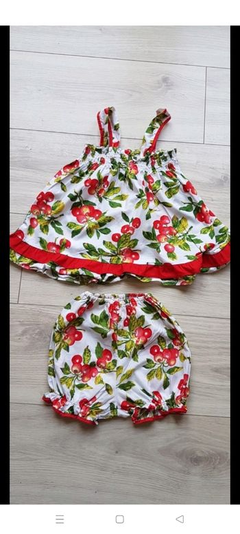 Ensemble été handmade 6 mois