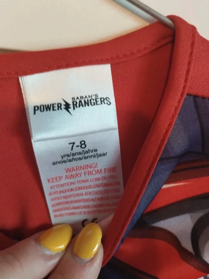 Déguisement Power rangers - photo numéro 3