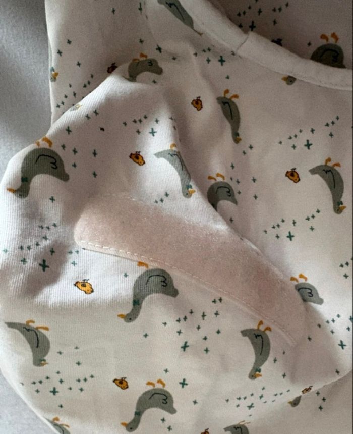 Couverture d'emmaillotage imprimé oies - photo numéro 8