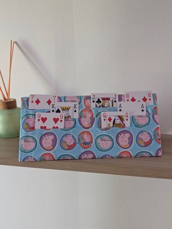 Porte cartes enfant peppa pig