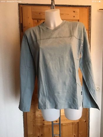 Sweat vintage bleu gris Best Mountain