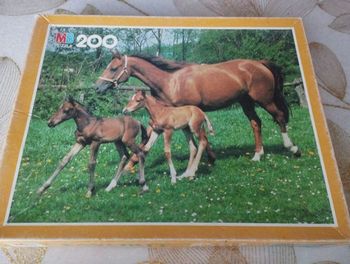 Puzzle chevaux