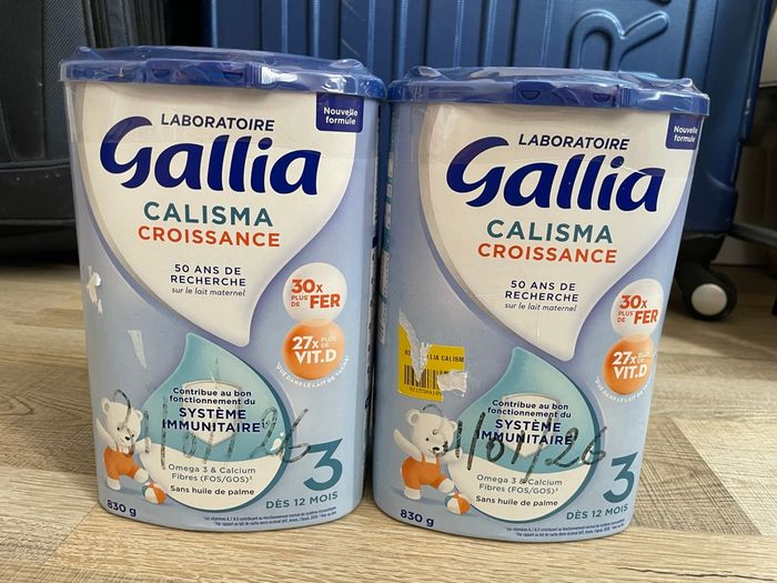 Lait Gallia, 3 ème âge .