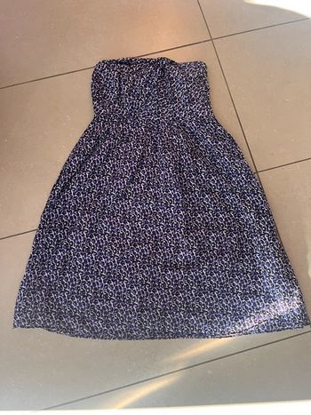 Robe bustier à motifs Sandro S