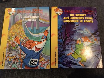 Lot 2 livres Geronimo Stilton tomes 3 et 24