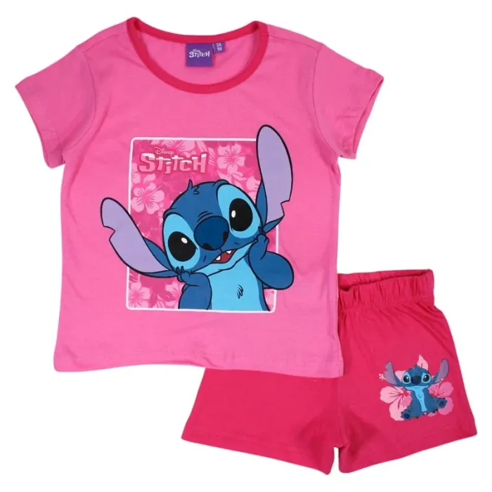 Ensemble Tee-shirt short Lilo & Stitch neuf avec étiquette taille 5 ans