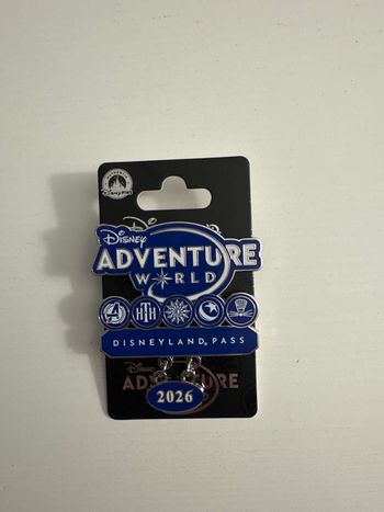 Pin’s adventure world Disneyland pass